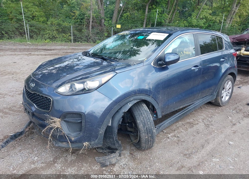 2017 KIA SPORTAGE LX VIN: KNDPM3AC8H7041461