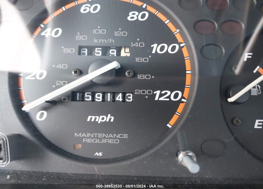 2000 HONDA CR-V LX VIN: JHLRD1849YC033701