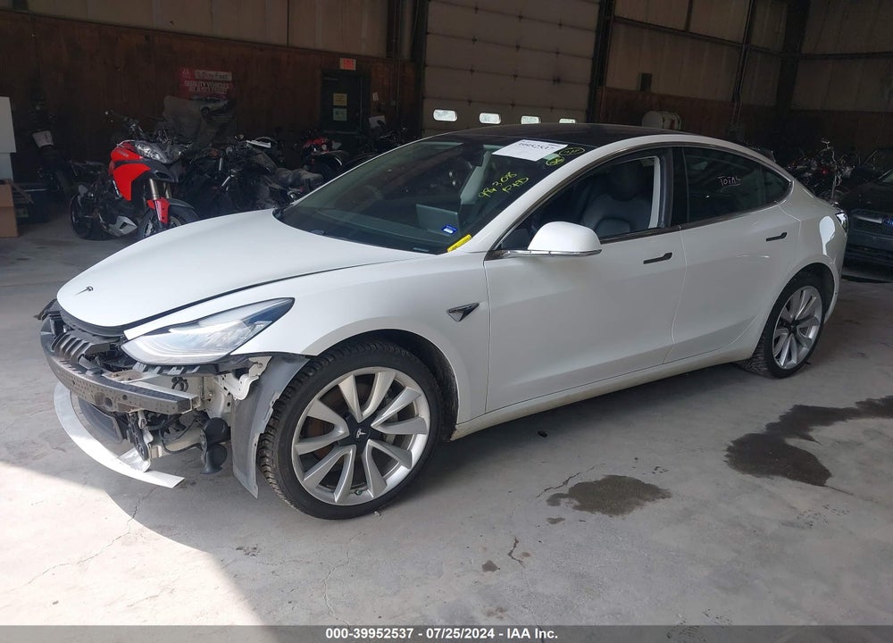 2019 TESLA MODEL 3 LONG RANGE/PERFORMANCE VIN: 5YJ3E1EB9KF390177