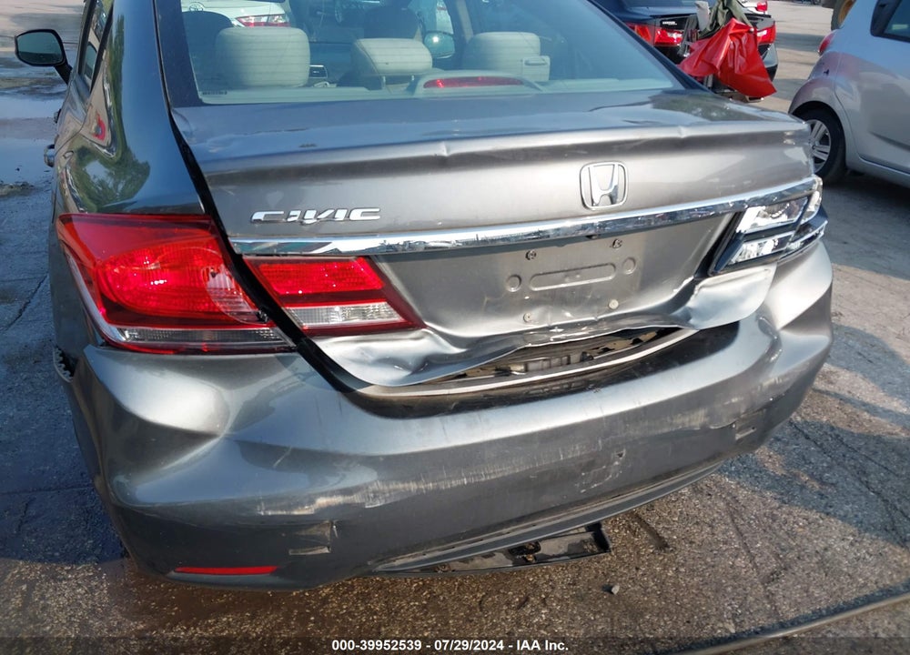 2013 HONDA CIVIC LX VIN: 19XFB2F58DE245290