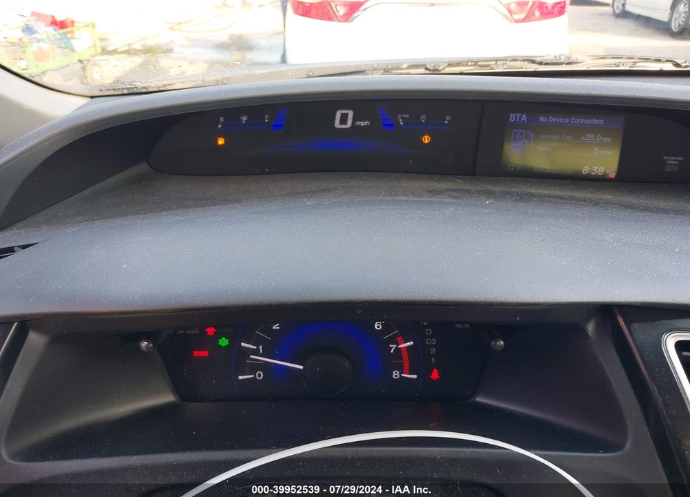 2013 HONDA CIVIC LX VIN: 19XFB2F58DE245290
