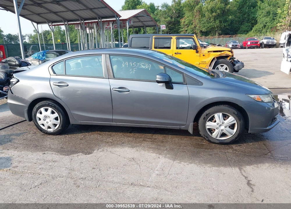 2013 HONDA CIVIC LX VIN: 19XFB2F58DE245290