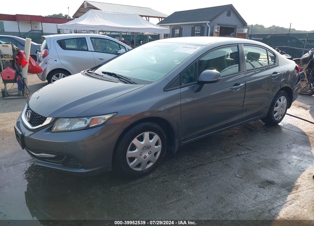 2013 HONDA CIVIC LX VIN: 19XFB2F58DE245290