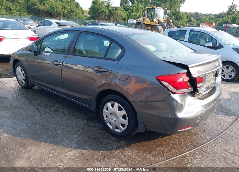 2013 HONDA CIVIC LX VIN: 19XFB2F58DE245290
