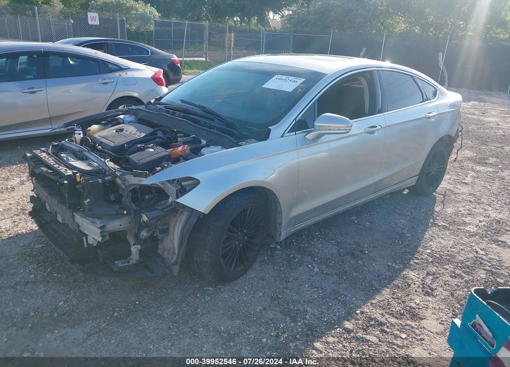 2016 FORD FUSION SE VIN: 3FA6P0HDXGR113676