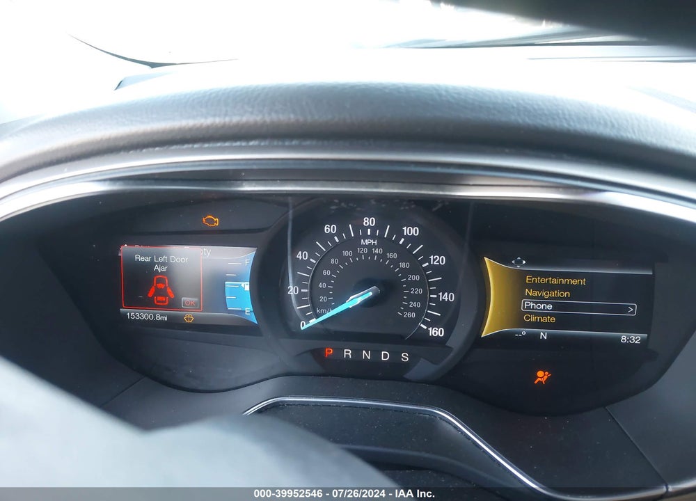 2016 FORD FUSION SE VIN: 3FA6P0HDXGR113676