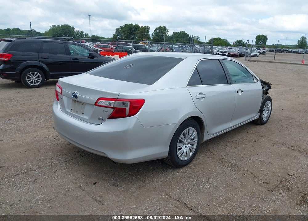 2013 TOYOTA CAMRY HYBRID LE VIN: 4T1BD1FK7DU084159
