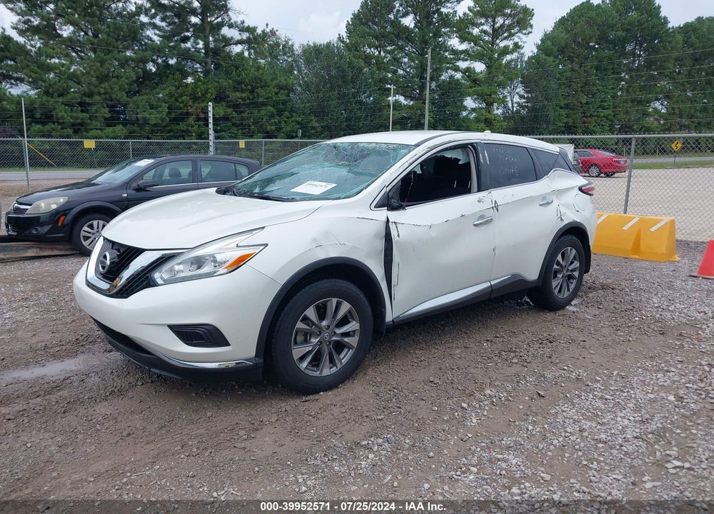 2017 NISSAN MURANO S VIN: 5N1AZ2MG5HN201206