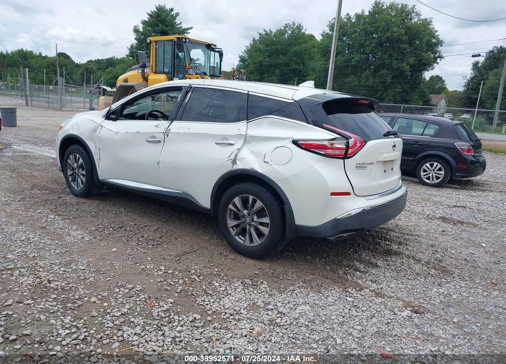 2017 NISSAN MURANO S VIN: 5N1AZ2MG5HN201206