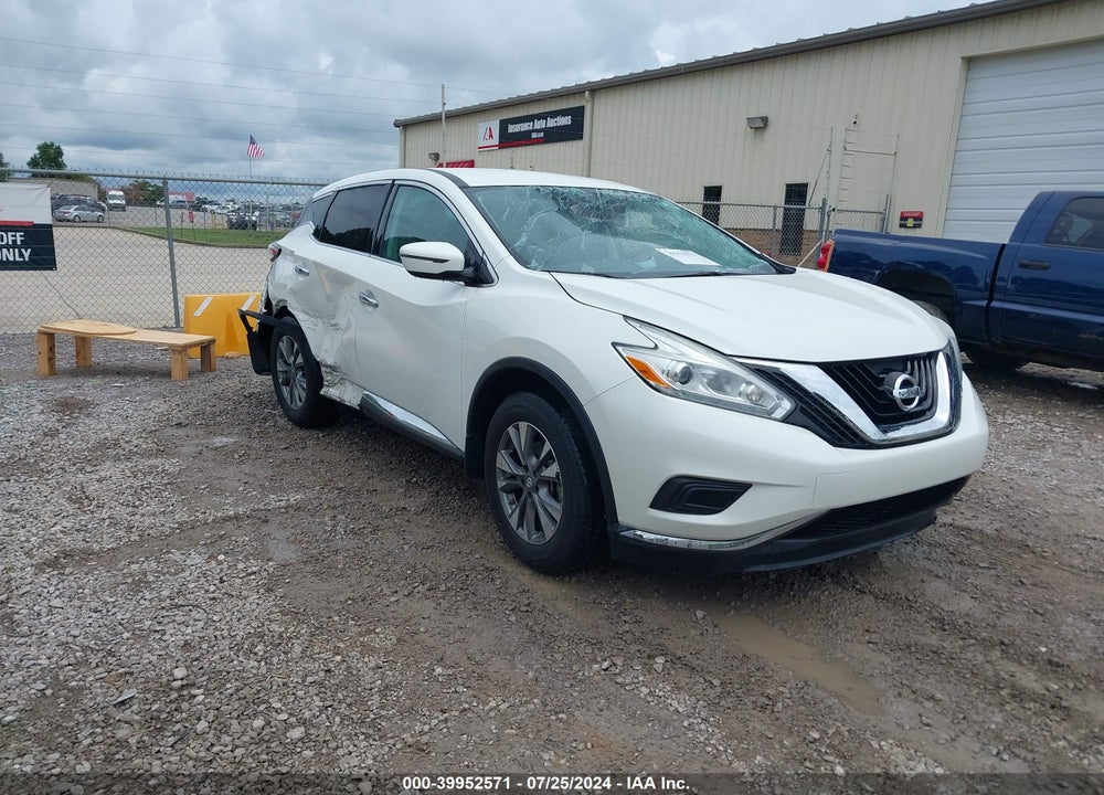 2017 NISSAN MURANO S VIN: 5N1AZ2MG5HN201206