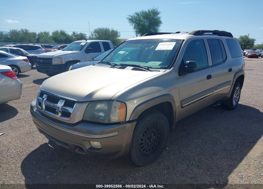 2005 ISUZU ASCENDER S VIN: 4NUES16SX56701474