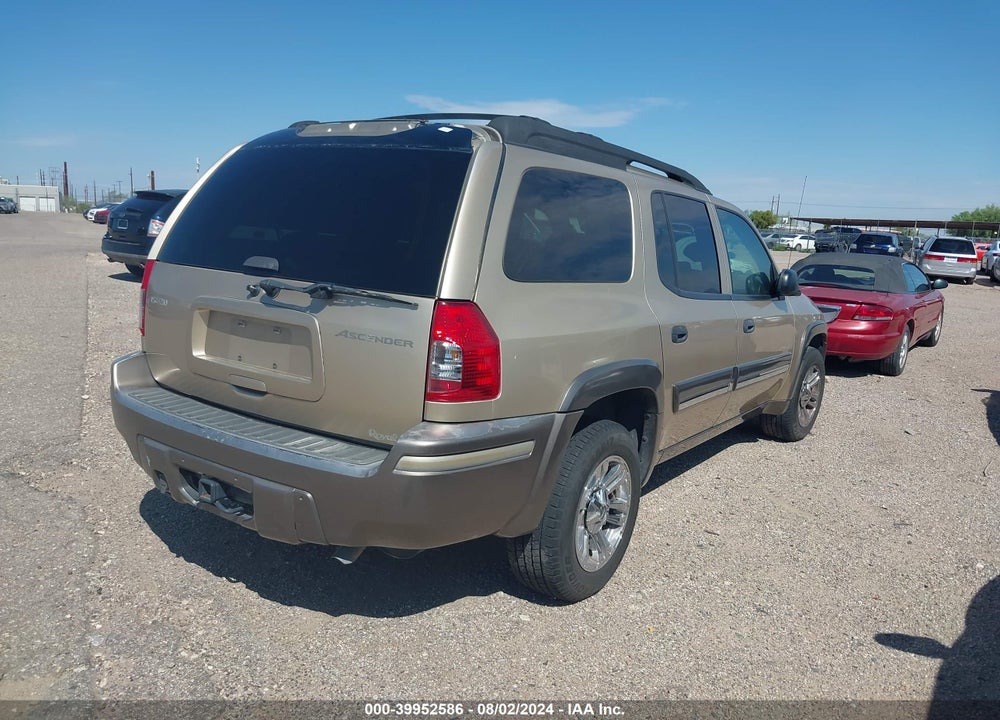 2005 ISUZU ASCENDER S VIN: 4NUES16SX56701474