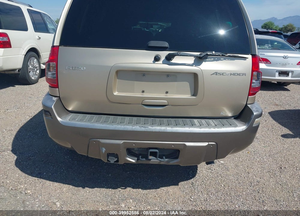 2005 ISUZU ASCENDER S VIN: 4NUES16SX56701474