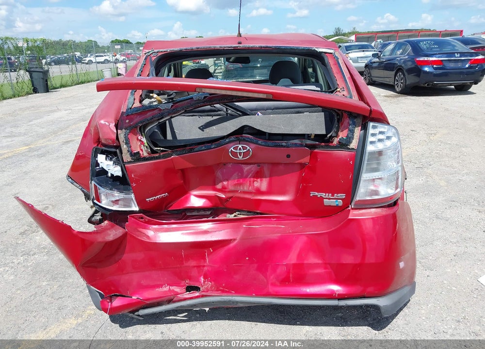 2006 TOYOTA PRIUS VIN: JTDKB20U367060548