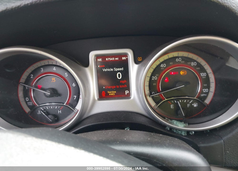 2019 DODGE JOURNEY GT AWD VIN: 3C4PDDEG4KT784754