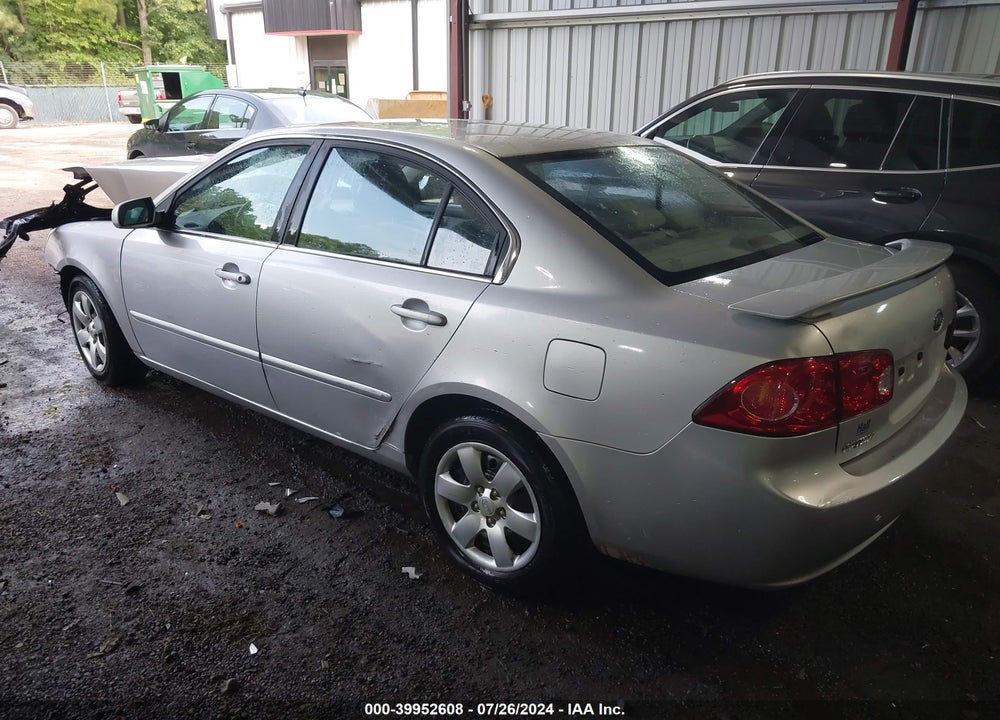 2008 KIA OPTIMA LX VIN: KNAGE123X85222442