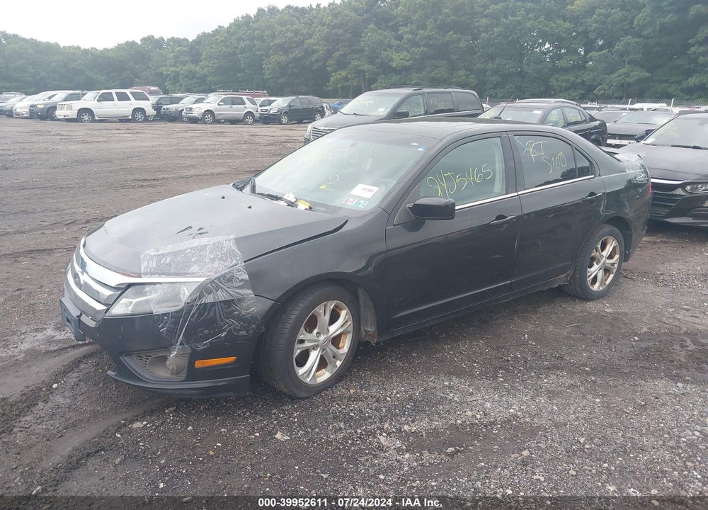 2012 FORD FUSION SE VIN: 3FAHP0HA3CR241878