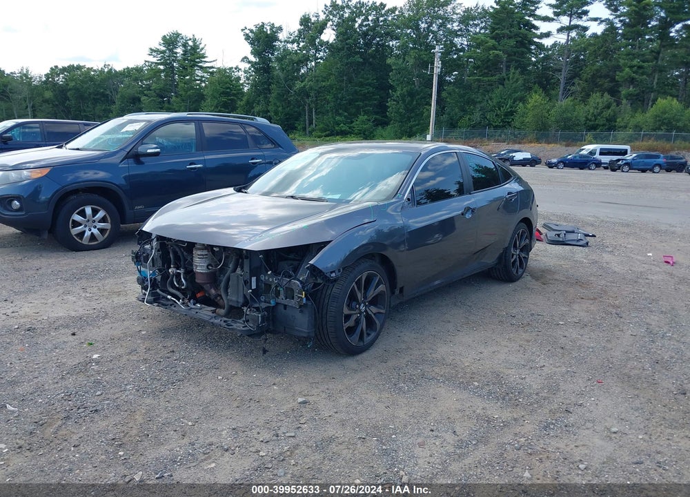 2019 HONDA CIVIC SPORT VIN: 2HGFC2F88KH584092