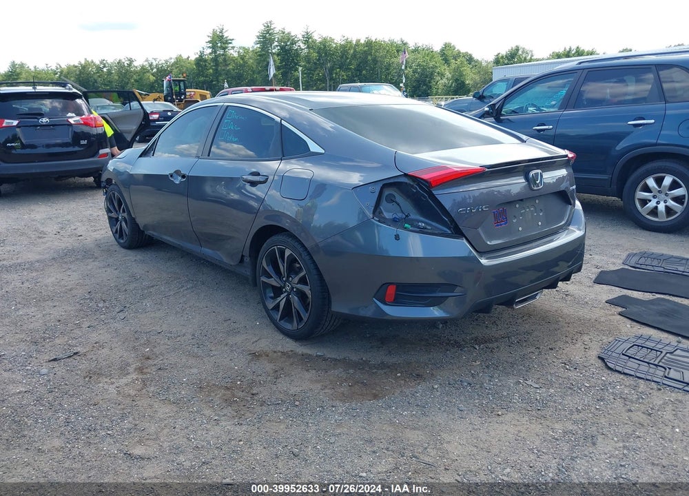 2019 HONDA CIVIC SPORT VIN: 2HGFC2F88KH584092