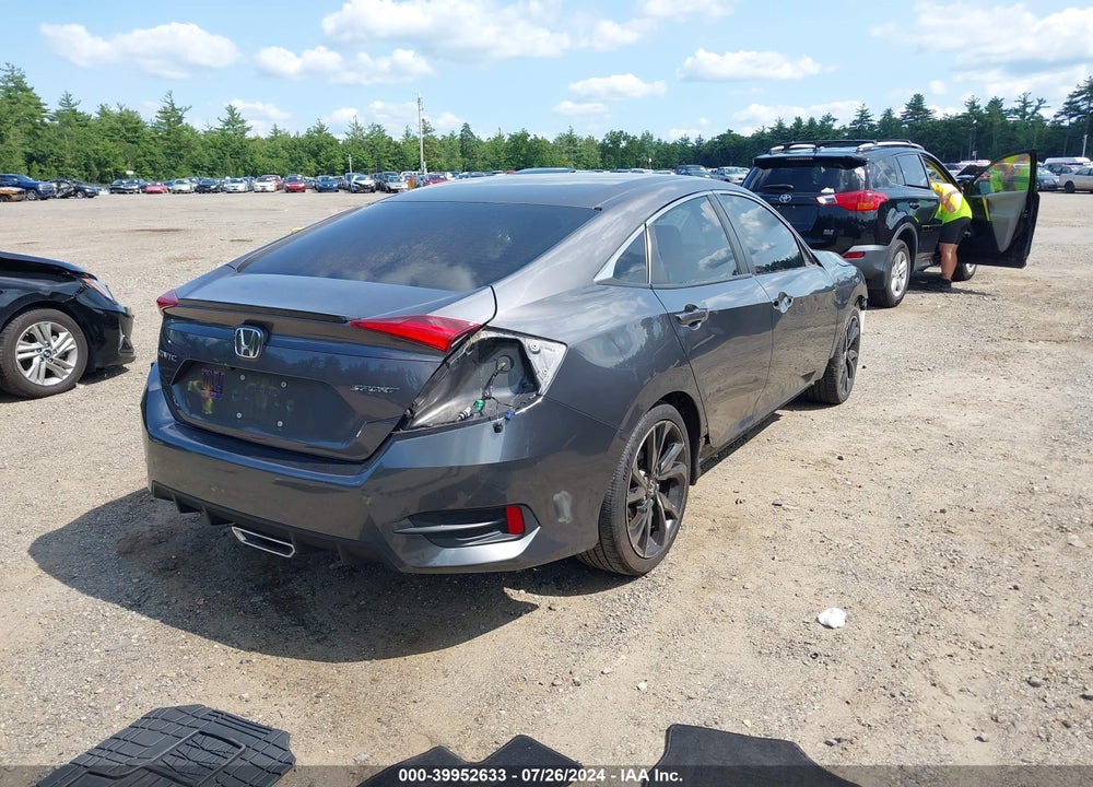 2019 HONDA CIVIC SPORT VIN: 2HGFC2F88KH584092