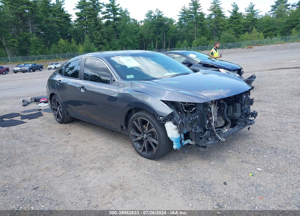 2019 HONDA CIVIC SPORT VIN: 2HGFC2F88KH584092