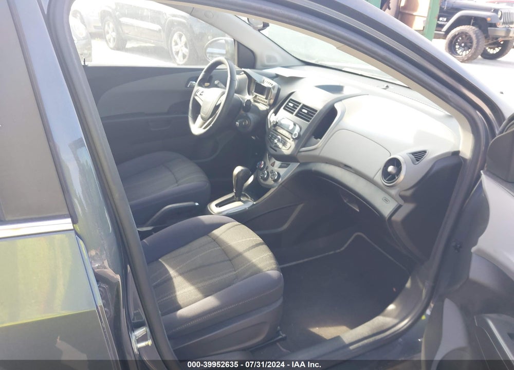 2012 CHEVROLET SONIC 2LT VIN: 1G1JC5SH5C4227508