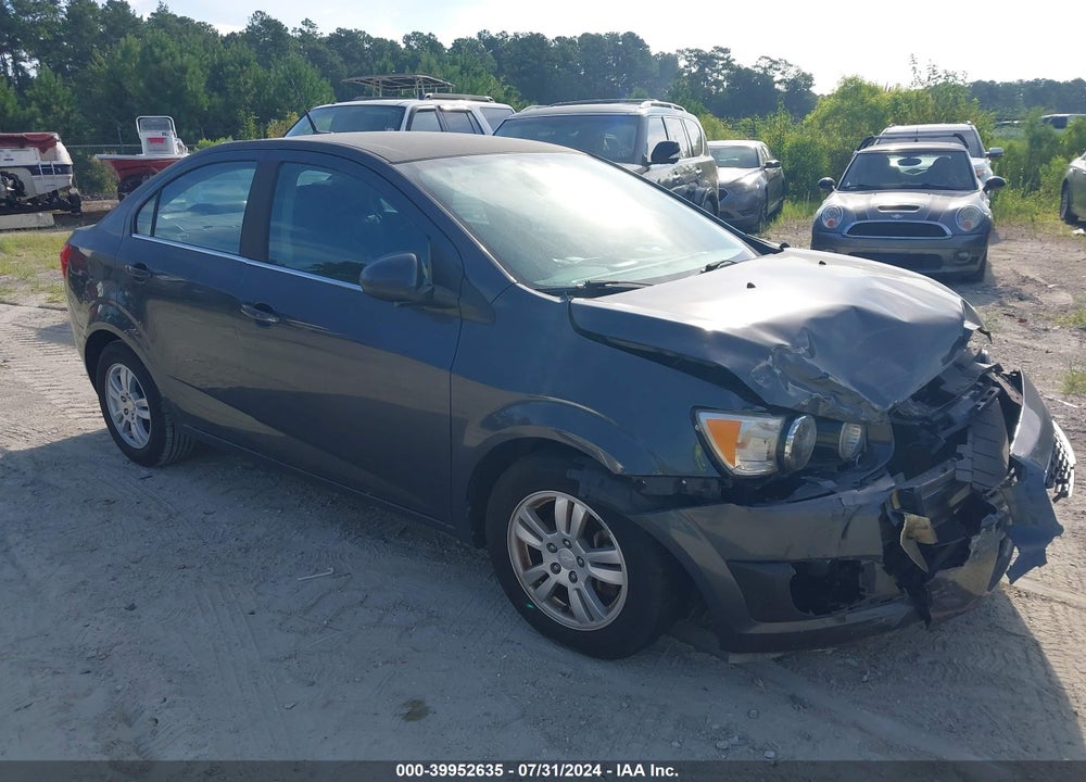 2012 CHEVROLET SONIC 2LT VIN: 1G1JC5SH5C4227508