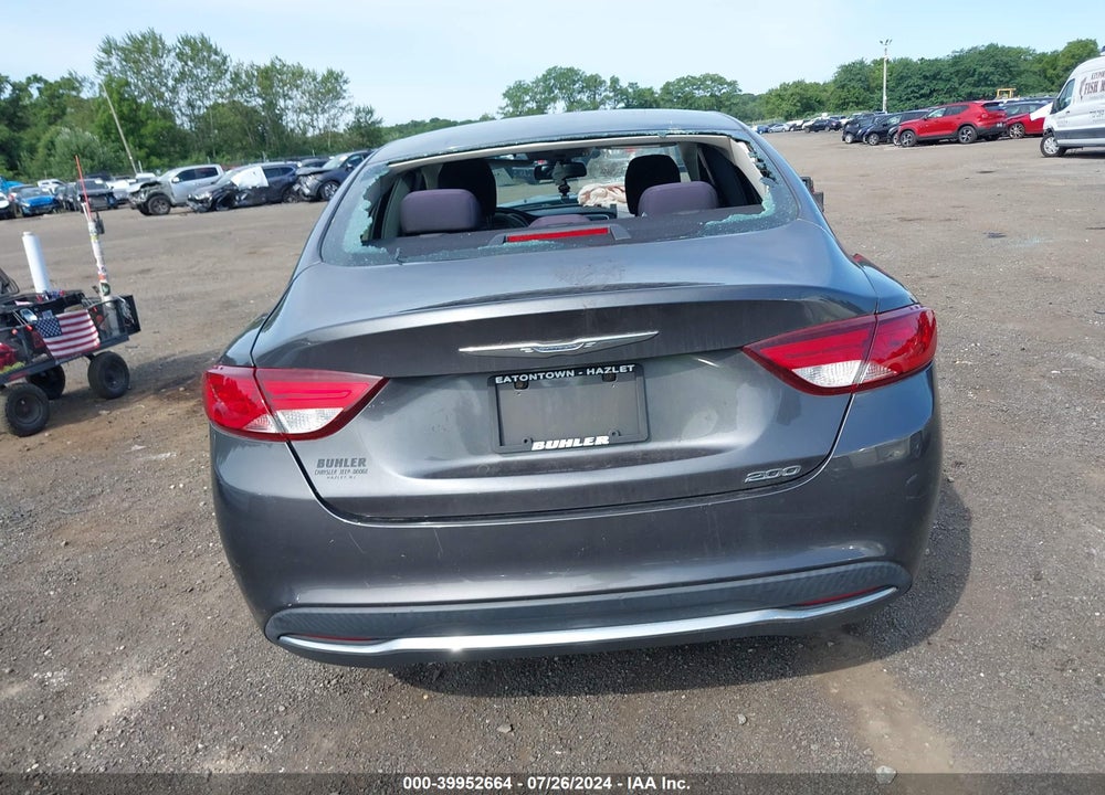 2015 CHRYSLER 200 LIMITED VIN: 1C3CCCAB2FN634318