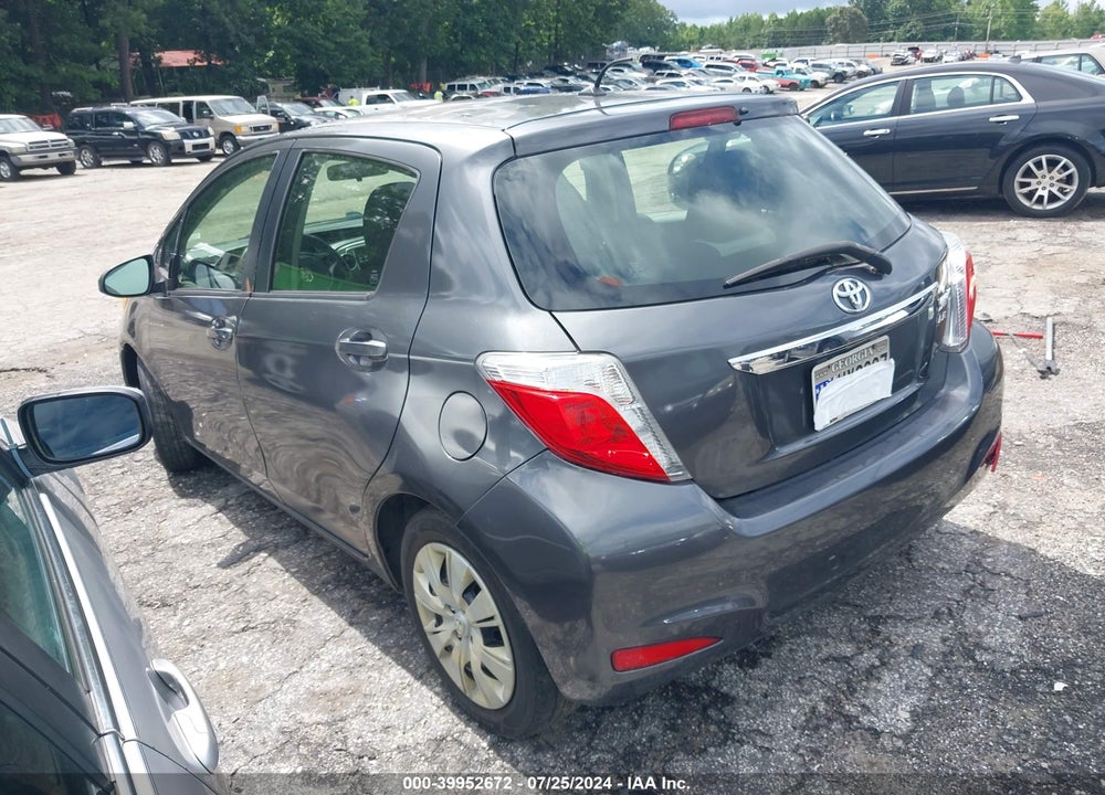 2012 TOYOTA YARIS LE VIN: JTDKTUD3XCD527309