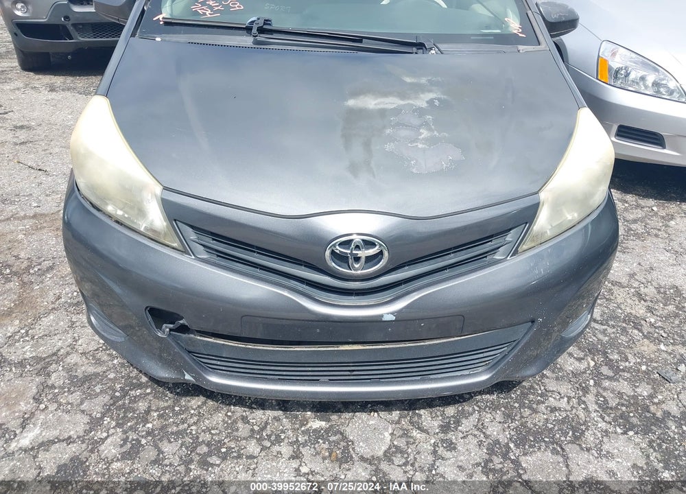 2012 TOYOTA YARIS LE VIN: JTDKTUD3XCD527309