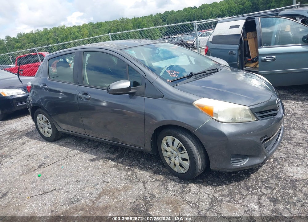 2012 TOYOTA YARIS LE VIN: JTDKTUD3XCD527309