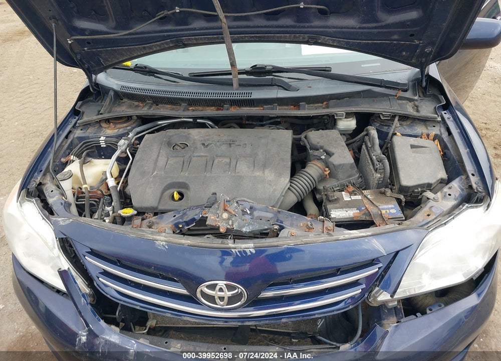 2013 TOYOTA COROLLA LE VIN: 2T1BU4EE8DC925095