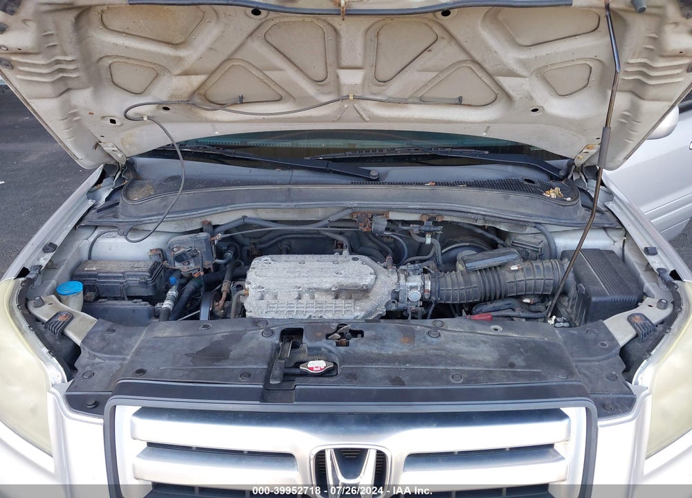 2006 HONDA PILOT EX-L VIN: 5FNYF18666B005780