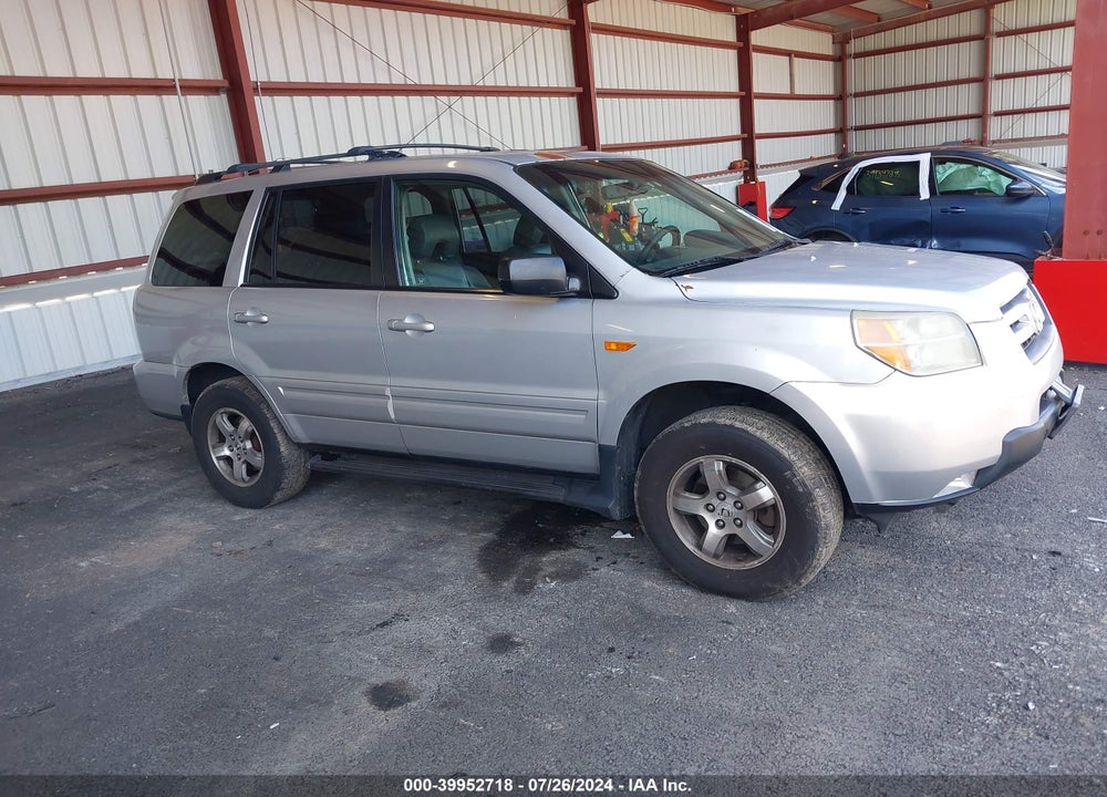 2006 HONDA PILOT EX-L VIN: 5FNYF18666B005780