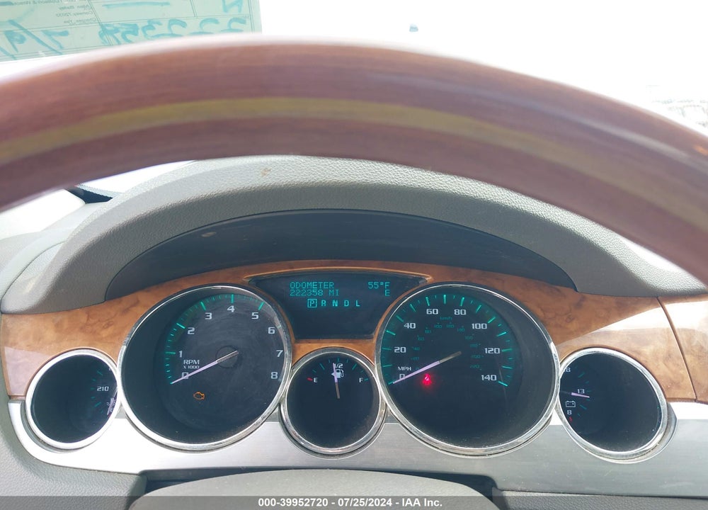 2012 BUICK ENCLAVE LEATHER VIN: 5GAKRCED1CJ387184