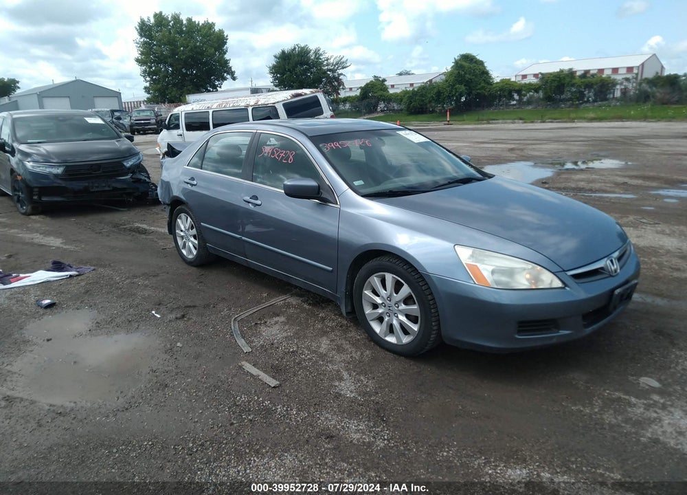 2007 HONDA ACCORD 3.0 EX VIN: 1HGCM66547A077600