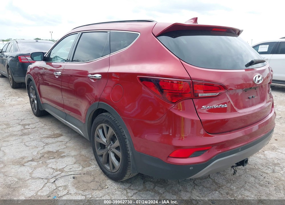 2017 HYUNDAI SANTA FE SPORT 2.0T ULTIMATE VIN: 5XYZW4LA5HG503269