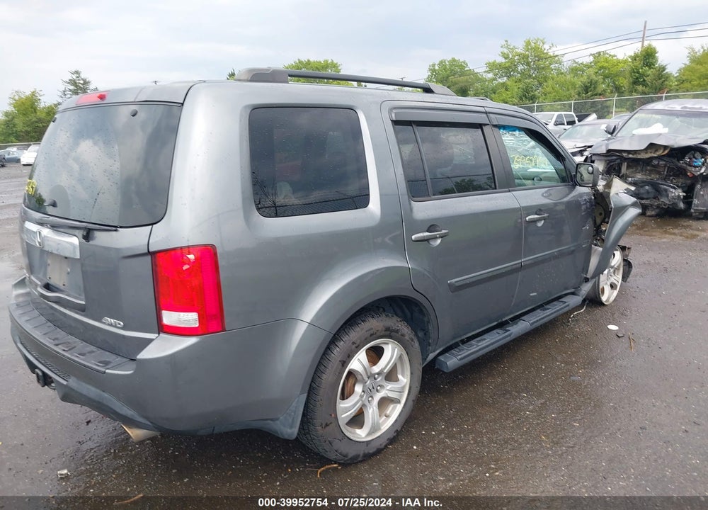 2012 HONDA PILOT EX-L VIN: 5FNYF4H55CB023997