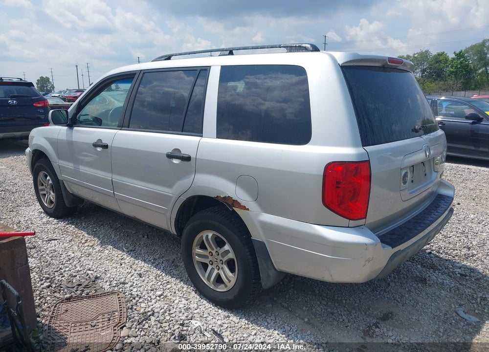 2005 HONDA PILOT EX VIN: 2HKYF184X5H524829