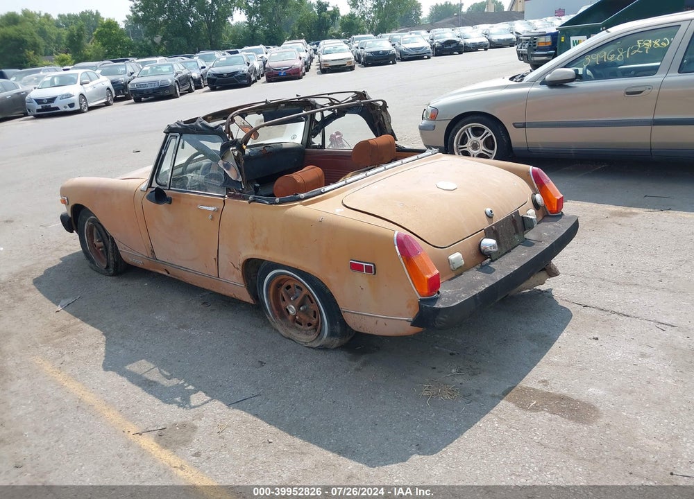 1975 MG MIDGET CONVERTIBLE VIN: GAN6UF155274G