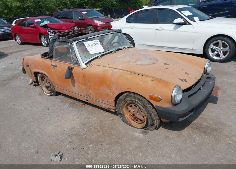1975 MG MIDGET CONVERTIBLE VIN: GAN6UF155274G
