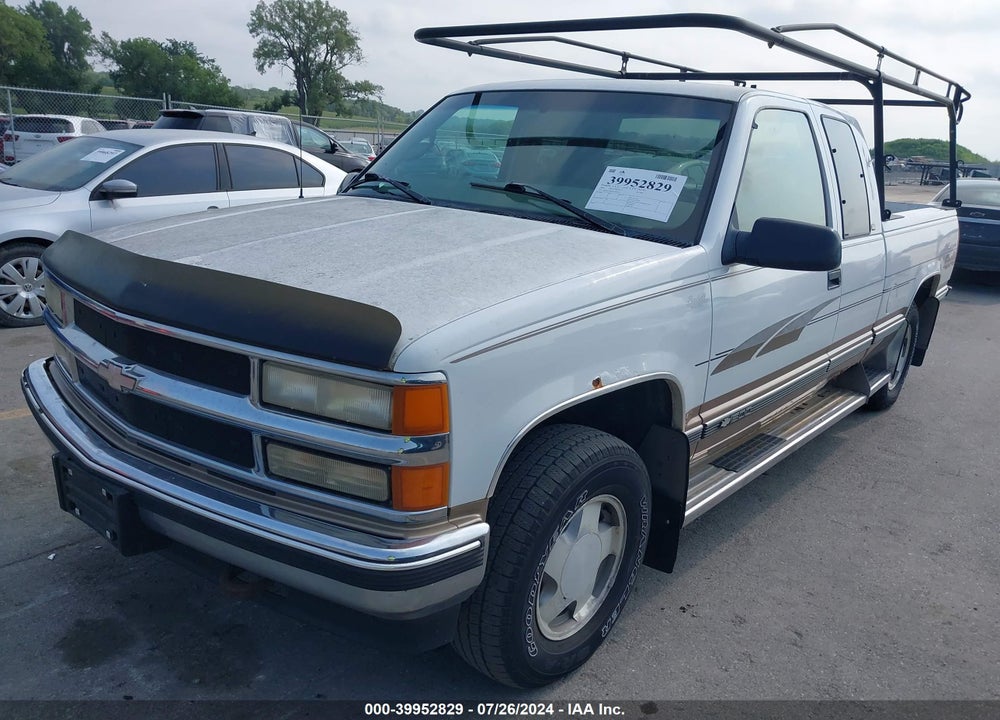 1997 CHEVROLET K1500 FLEETSIDE VIN: 2GCEK19R6V1292336