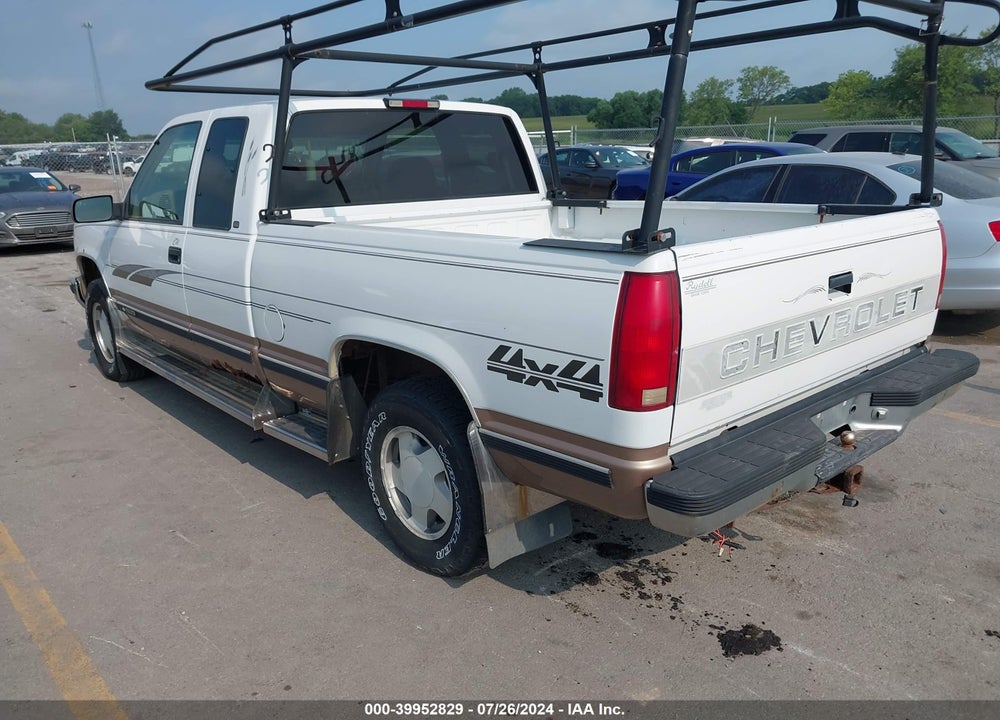 1997 CHEVROLET K1500 FLEETSIDE VIN: 2GCEK19R6V1292336