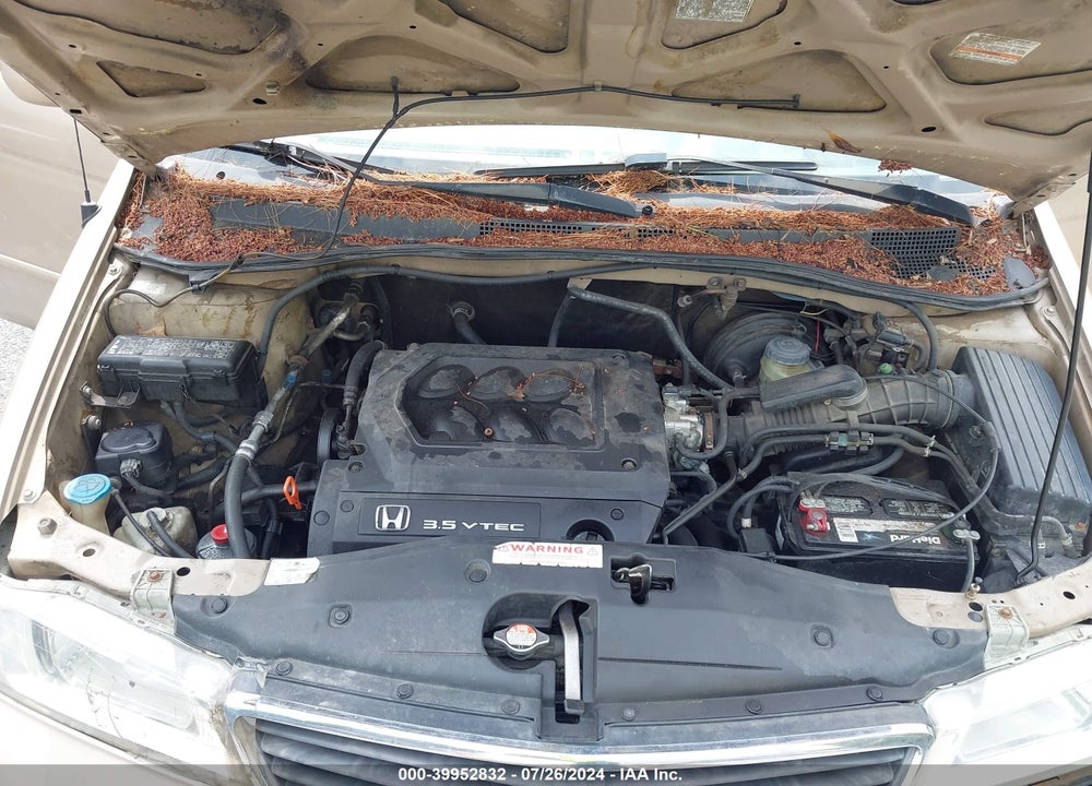 2001 HONDA ODYSSEY EX VIN: 2HKRL18631H551895