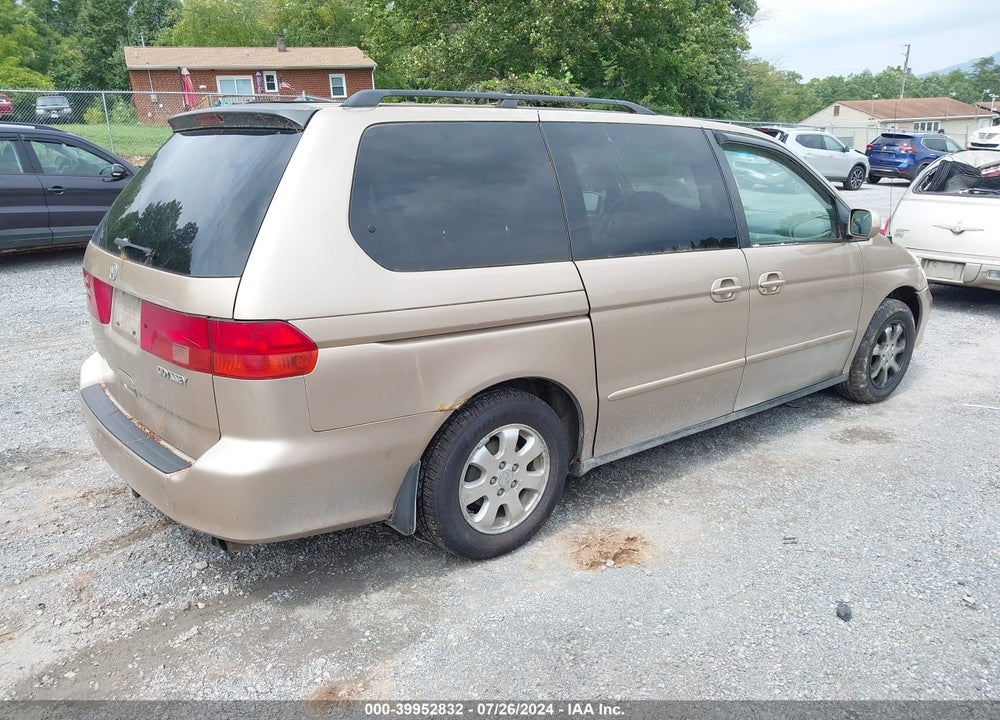 2001 HONDA ODYSSEY EX VIN: 2HKRL18631H551895