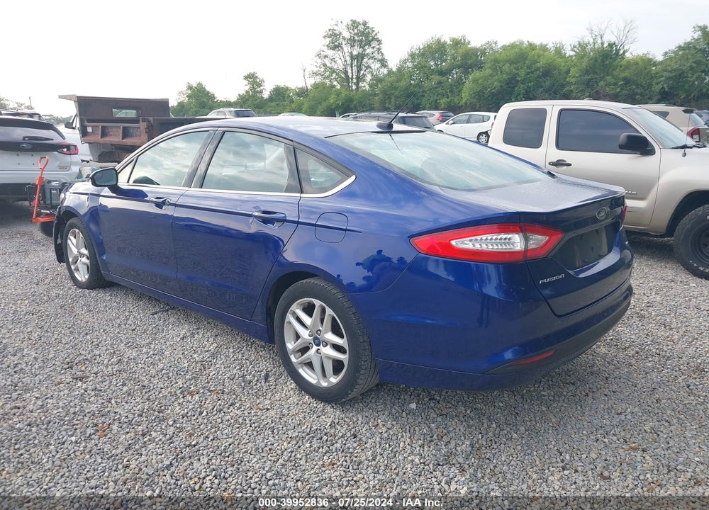 2013 FORD FUSION SE VIN: 3FA6P0H75DR149121