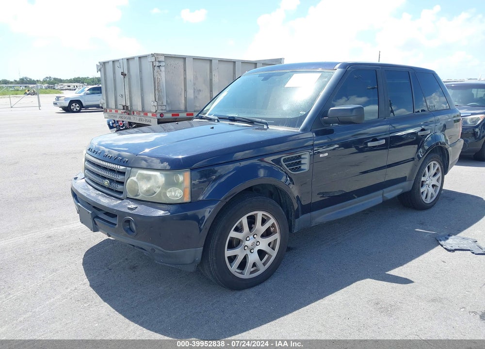 2008 LAND ROVER RANGE ROVER SPORT HSE VIN: SALSF25448A145300