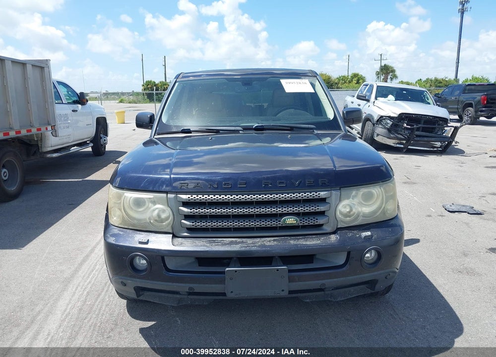2008 LAND ROVER RANGE ROVER SPORT HSE VIN: SALSF25448A145300
