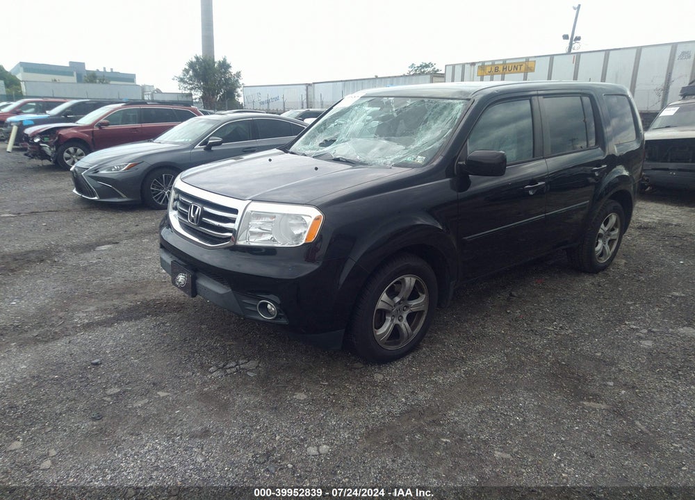 2014 HONDA PILOT EX VIN: 5FNYF4H46EB057683