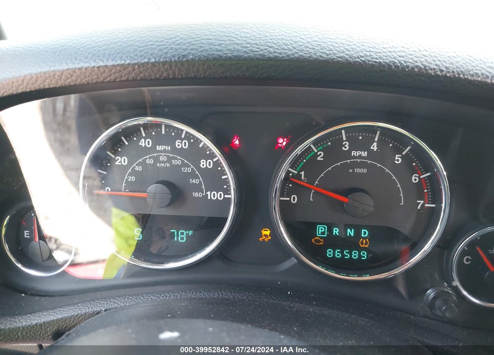 2011 JEEP WRANGLER UNLIMITED SPORT VIN: 1J4BA3H16BL504441